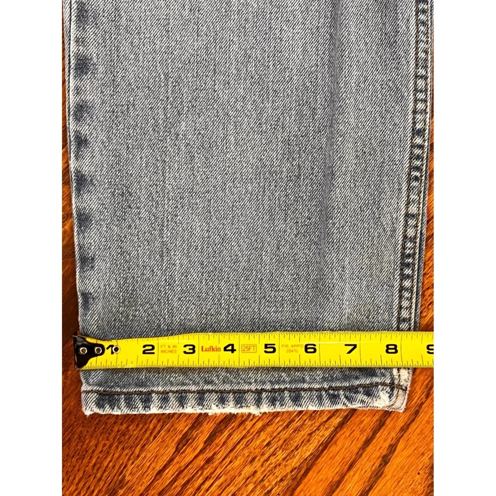 Levis 550 Relaxed Fit Mens Jeans Light Wash Denim W35 L32 Blue Cotton 00550-4891